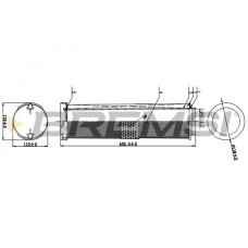 FA1056 BREMSI Повітряний фільтр