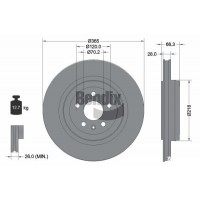 BDS2188 BENDIX Braking Гальмівний диск