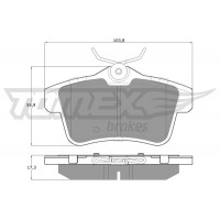 TX 16-60 TOMEX Brakes Комплект гальмівних колодок дисковий гальм