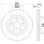 MDC1905C MINTEX Гальмівний диск