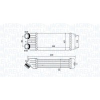 Интеркулер MAGNETI MARELLI 351319204250