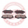 K6039462 MASTER-SPORT GERMANY Комплект гальмівних колодок дисковий гальм