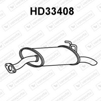 HD33408 VENEPORTE Глушник вихлопних газів кінцевий