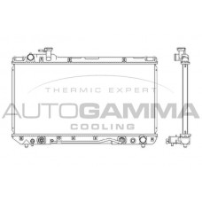 104000 AUTOGAMMA Радіатор охолодження двигуна