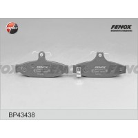 BP43438 FENOX Комплект гальмівних колодок дисковий гальм
