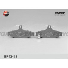 BP43438 FENOX Комплект гальмівних колодок дисковий гальм