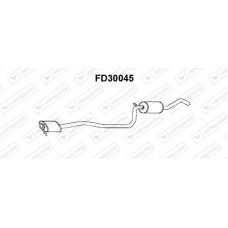 FD30045 VENEPORTE Предглушник вихлопних газів