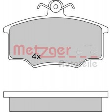 1170350 METZGER Комплект гальмівних колодок дисковий гальм
