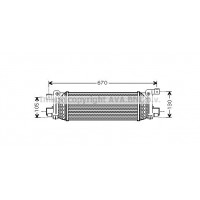 FDA4401 AVA QUALITY COOLING Интеркулер