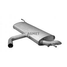 03.118 ASMET Глушник вихлопних газів кінцевий