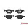 P 06 046 BREMBO Комплект гальмівних колодок дисковий гальм