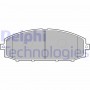 LP1305 DELPHI Комплект гальмівних колодок дисковий гальм