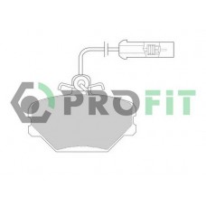 5000-0524 PROFIT Комплект гальмівних колодок дисковий гальм