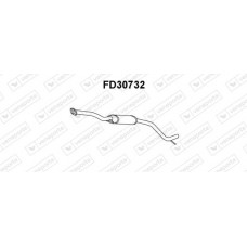 FD30732 VENEPORTE Предглушник вихлопних газів