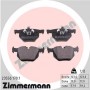 23550.170.1 ZIMMERMANN Комплект гальмівних колодок дисковий гальм