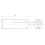 DND487 AVA QUALITY COOLING Осушувач кондиціонера