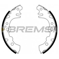 GF0673 BREMSI Комплект гальмівних колодок