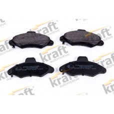 6002085 KRAFT AUTOMOTIVE Комплект гальмівних колодок дисковий гальм
