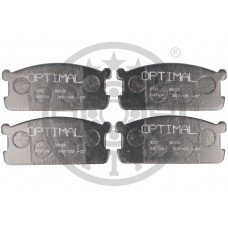 9209 OPTIMAL Комплект гальмівних колодок дисковий гальм
