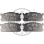 9209 OPTIMAL Комплект гальмівних колодок дисковий гальм