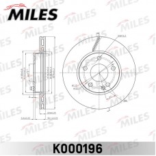 K000196 MILES Гальмівний диск