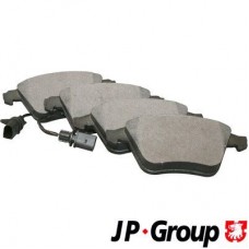 1163602610 JP GROUP Комплект гальмівних колодок дисковий гальм