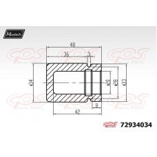 72934034 MAXTECH Поршень корпус скоби гальма