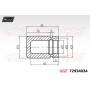 72934034 MAXTECH Поршень корпус скоби гальма
