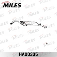 HA00335 MILES Глушник вихлопних газів кінцевий