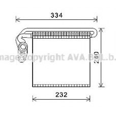 FDV460 AVA QUALITY COOLING Випарник кондиціонера