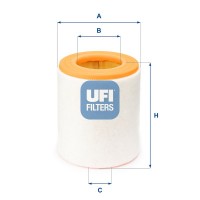27A4800 UFI Повітряний фільтр