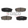 323950 DACO Germany Комплект гальмівних колодок дисковий гальм