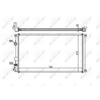WG1723281 WILMINK GROUP Радіатор охолодження двигуна