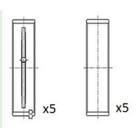 BM1019-030 FAI AutoParts Підшипник колінвалу