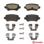 P 59 038 BREMBO Комплект гальмівних колодок дисковий гальм