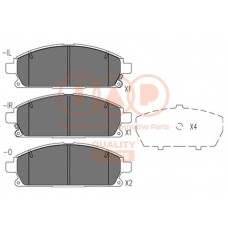 704-13100 IAP QUALITY PARTS Комплект гальмівних колодок дисковий гальм