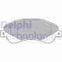 LP1953 DELPHI Комплект гальмівних колодок дисковий гальм