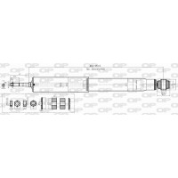 SAB8399.32 OPEN PARTS Амортизатор