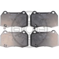 BP-12519 OPTIMAL Комплект гальмівних колодок дисковий гальм