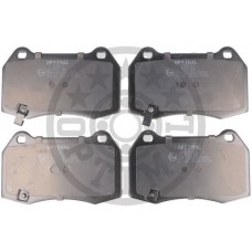 BP-12519 OPTIMAL Комплект гальмівних колодок дисковий гальм