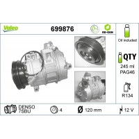 699876 VALEO Компресор кондиціонера