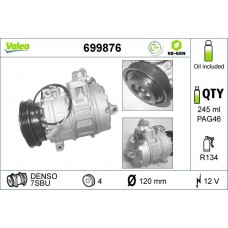 699876 VALEO Компресор кондиціонера