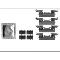MBA0002 MINTEX Комплектуючі колодки дискового гальма