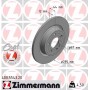 400.5543.20 ZIMMERMANN Гальмівний диск