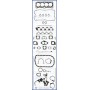 WG1164509 WILMINK GROUP Комплект прокладок двигун