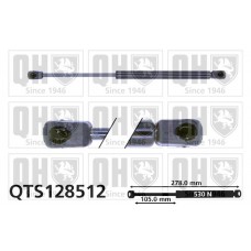 QTS128512 QUINTON HAZELL Газова пружина кришка багажника