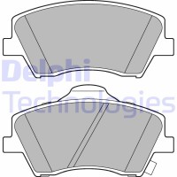 LP3264 DELPHI Комплект гальмівних колодок дисковий гальм