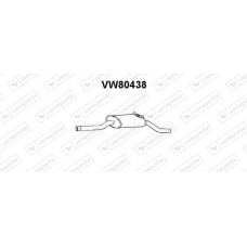 VW80438 VENEPORTE Глушник вихлопних газів кінцевий