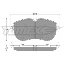 TX 19-13 TOMEX Brakes Комплект гальмівних колодок дисковий гальм