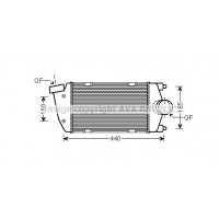 PR4058 AVA QUALITY COOLING Интеркулер